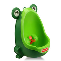 Potty Training Urinal for Boys Cute Whale with Funny Aiming Target - Gray